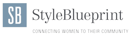 style blue print logo